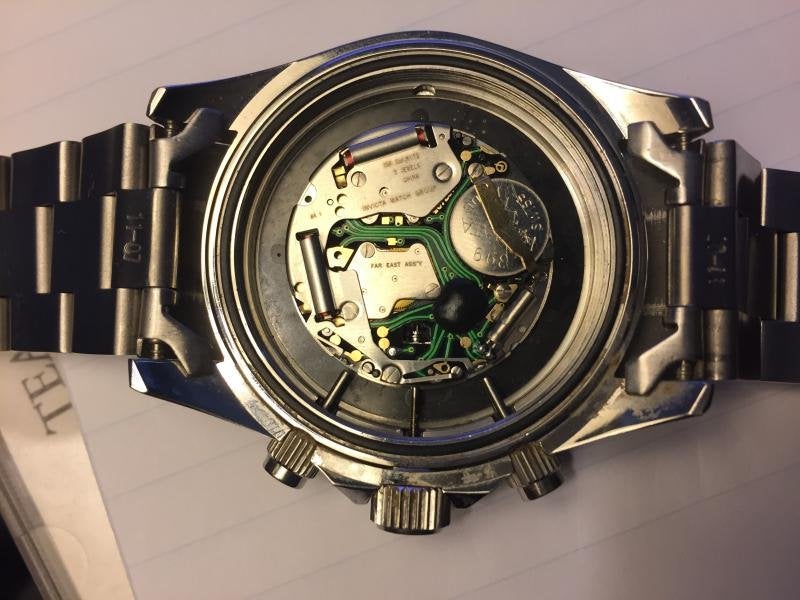 Crown Removal for a 10050 Invicta Pro Diver | WATCH TALK FORUMS